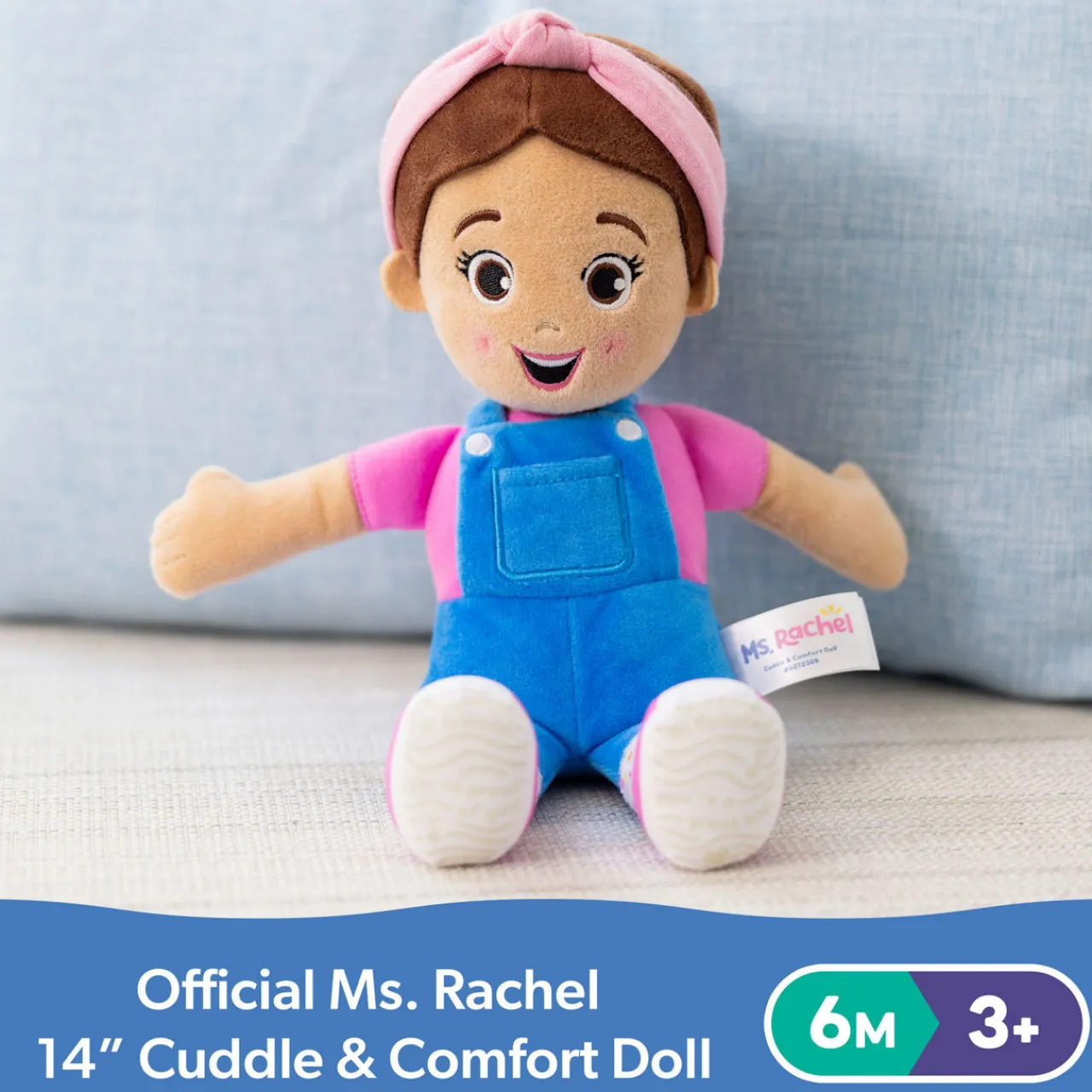 Fashion MS. RACHEL Cuddle & Comfort Plush Doll Toy 36cm