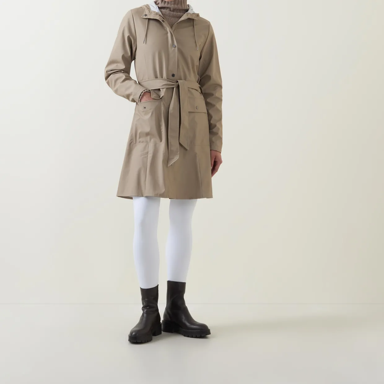 Curve W3 Long Raincoat