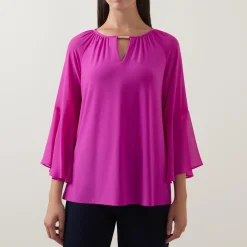 Cut-Out Blouse