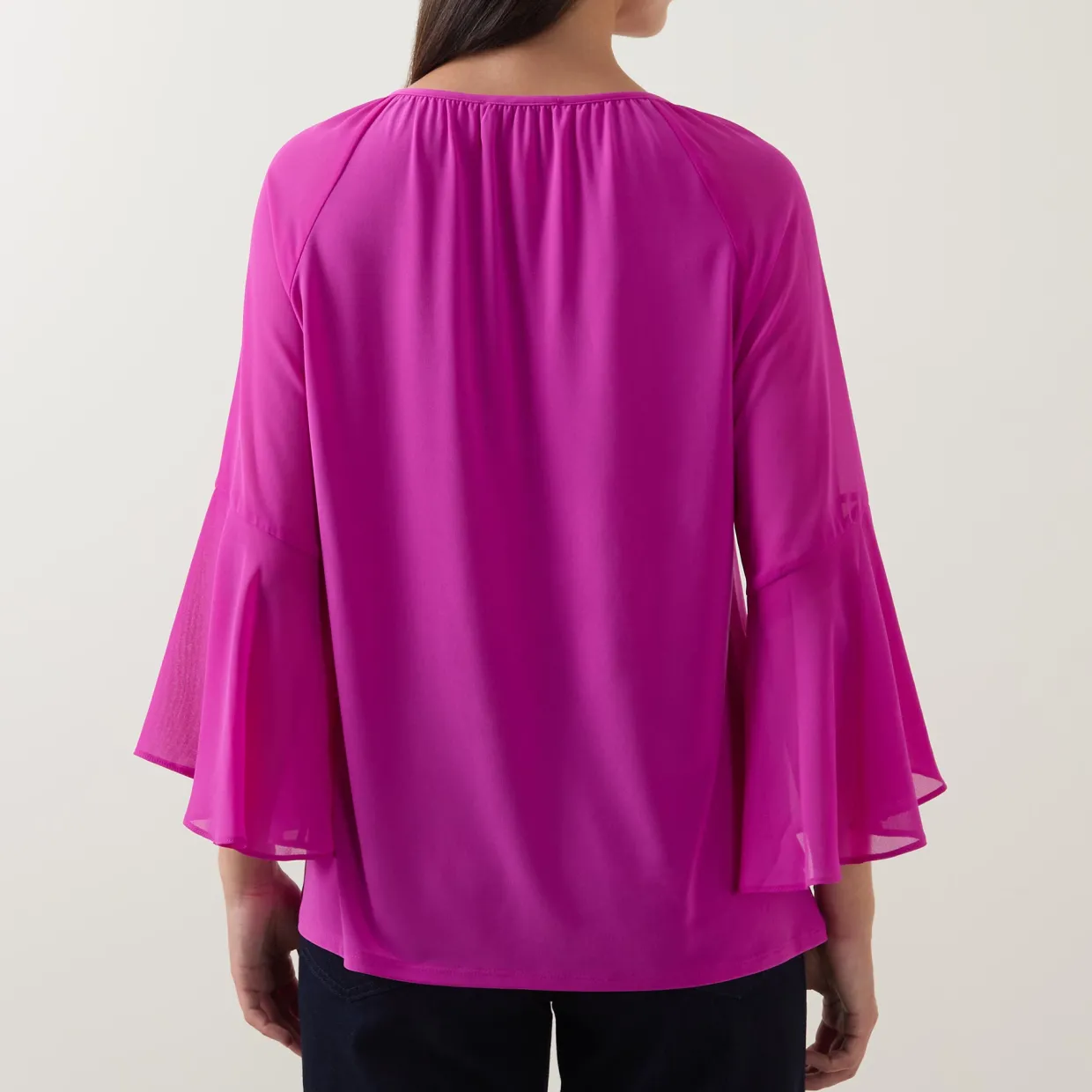 Cut-Out Blouse