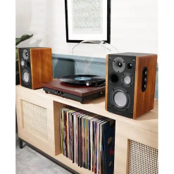 D100 Bluetooth Speakers 100w Wood