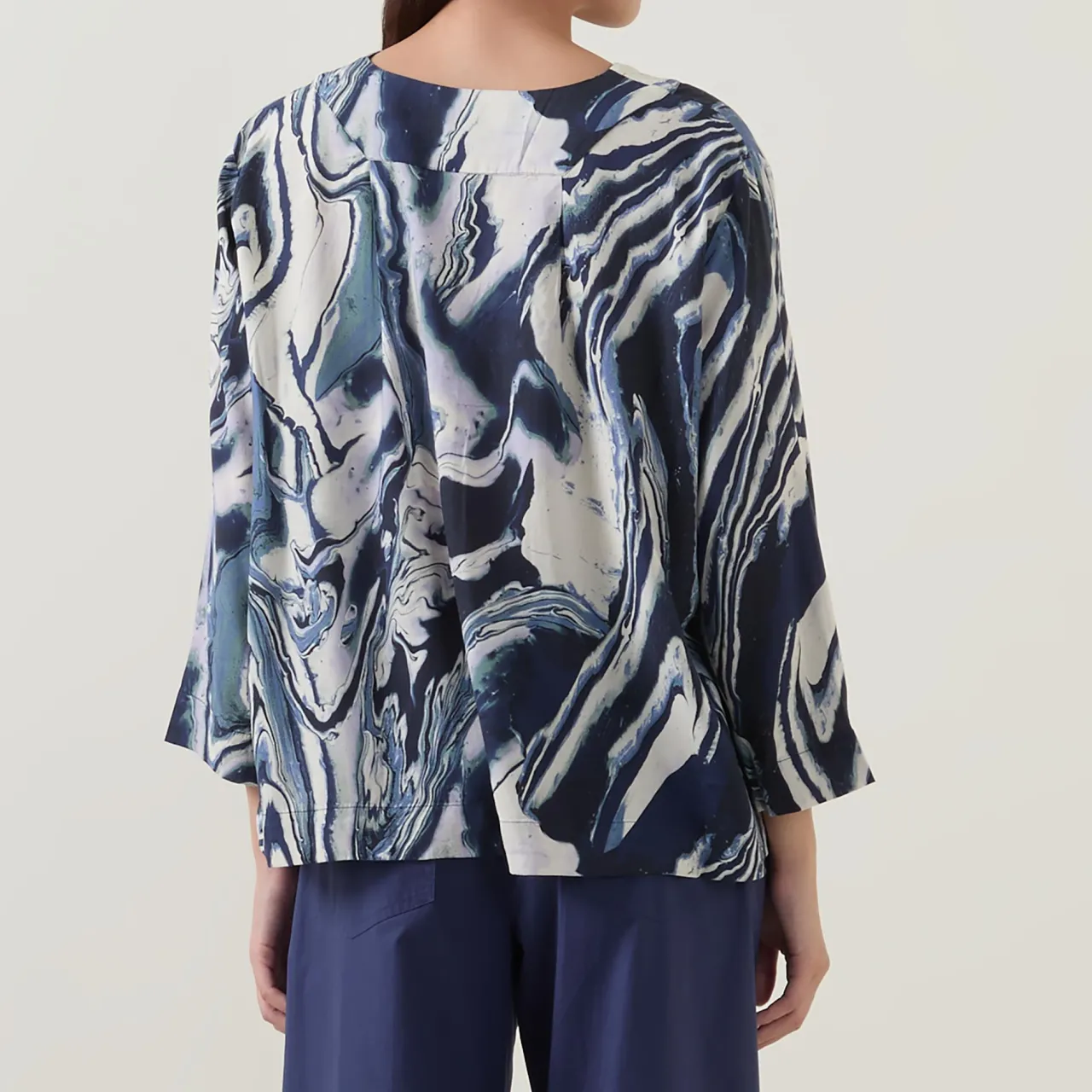 Sale MASAI Daciana Abstract Print Top