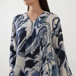Sale MASAI Daciana Abstract Print Top