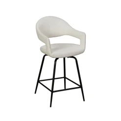Dahlia Counter Chair White