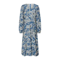 Dahlia Paisley Flared Dress