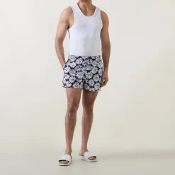 Daisy Print Swim Shorts