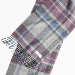 Damask Tartan Lambswool Scarf