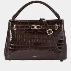 Clearance CARVELA Daniella Large Croc-Embossed Tote Bag