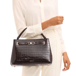 Clearance CARVELA Daniella Large Croc-Embossed Tote Bag
