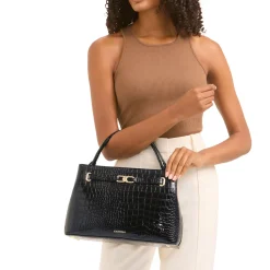 Sale CARVELA Daniella Large Croc-Embossed Tote Bag