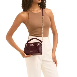 Fashion CARVELA Daniella Mini Croc-Embossed Tote Bag