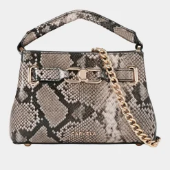 Hot CARVELA Daniella Mini Snake-Print Tote Bag