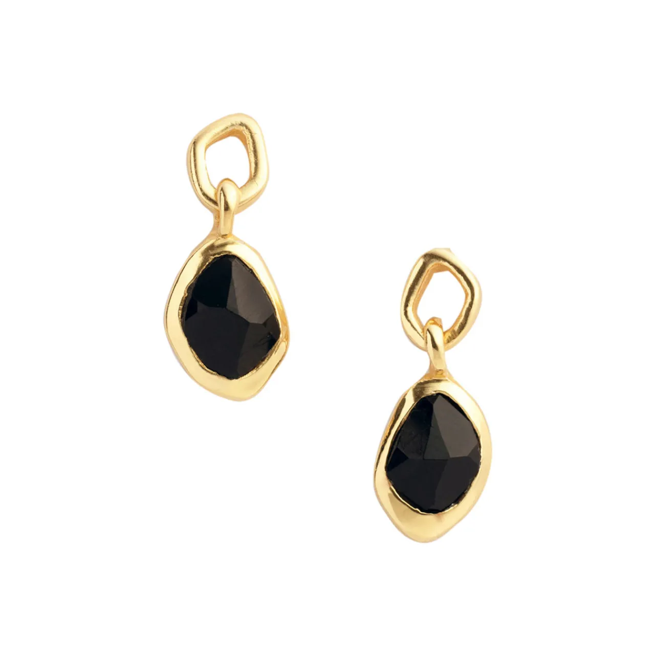 Best JUVI DESIGNS Dapple Black Onyx Stud Earrings