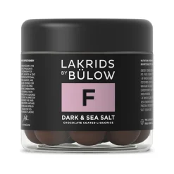 Sale LAKRIDS BY BULOW Dark Sea Salt Chocolate Coated Liquorice 125g