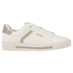 Daze Jewel-Embellished Lace-Up Trainers