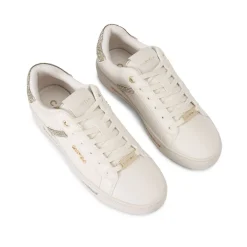Daze Jewel-Embellished Lace-Up Trainers