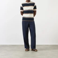 Discount WAX LONDON Dean Striped T-Shirt