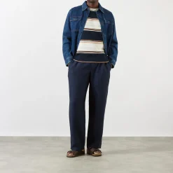 Discount WAX LONDON Dean Striped T-Shirt