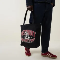 New CARHARTT WIP Dearborn Graphic Logo Tote Bag