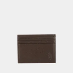 Hot POLO RALPH LAUREN Debossed Logo Textured Cardholder