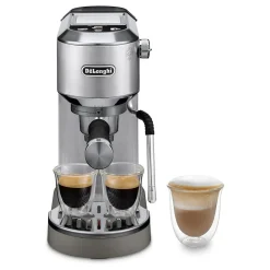 Dedica Duo Cold Brew Manual Pump Machine Silver