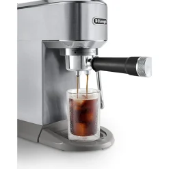 Dedica Duo Cold Brew Manual Pump Machine Silver