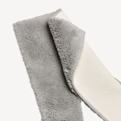 Deep Pile Pedestal Mat Dove Grey