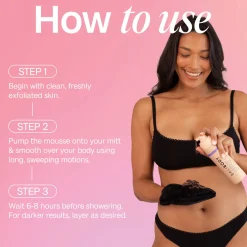 Deep Violet Tanning Mousse