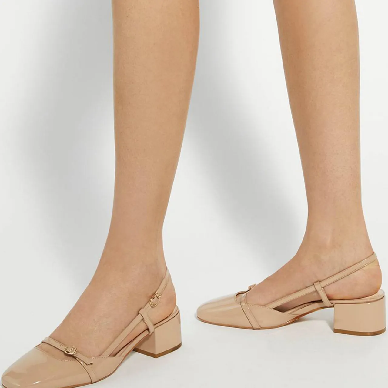 Sale DUNE LONDON Definition Slingback Block Heels