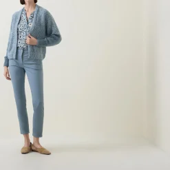 Degradé-Effect Knit Cardigan