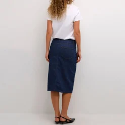 Dekota Mid-Rise Denim Skirt