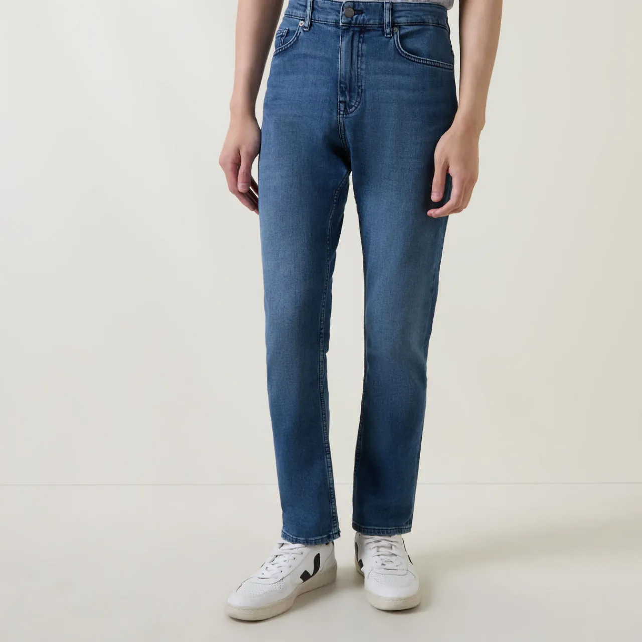 Sale BOSS Delaware Straight Leg Jeans
