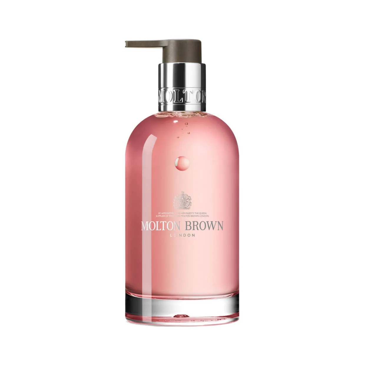 Delicious Rhubarb & Rose Fine Liquid Hand Wash Glass Bottle