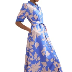 Hot PHASE EIGHT Delphine Floral Shirt Dress