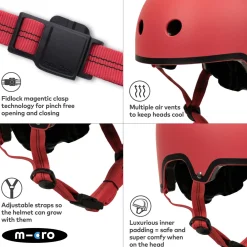 Hot MICRO SCOOTERS Deluxe Premium Logo Helmet Small