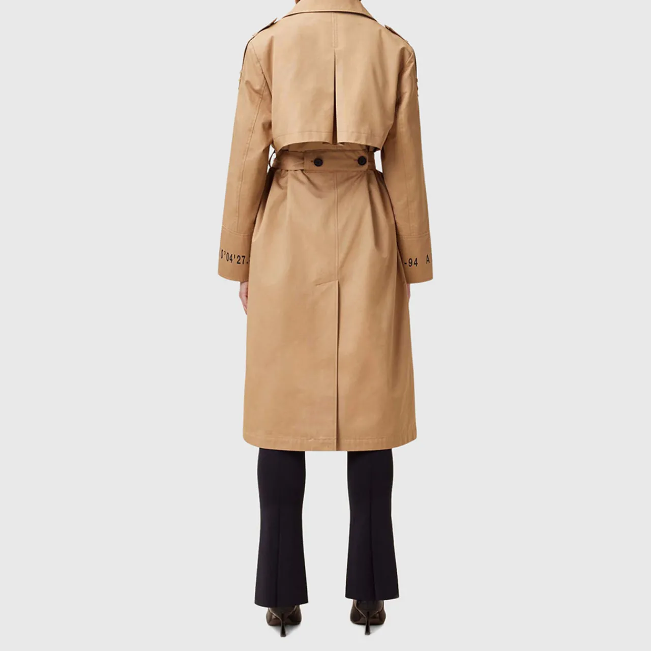Hot ALLSAINTS Demmi Oversized Trench Coat