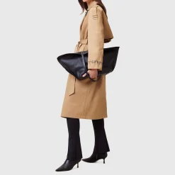 Hot ALLSAINTS Demmi Oversized Trench Coat