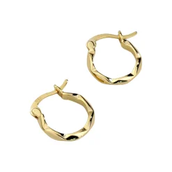 New METTLE & BLOOM Demure Hoop Earrings