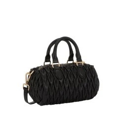 Demure Logo Top Handle Bag