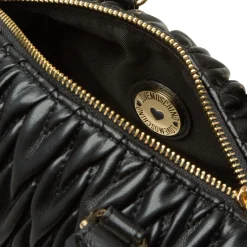 Demure Logo Top Handle Bag