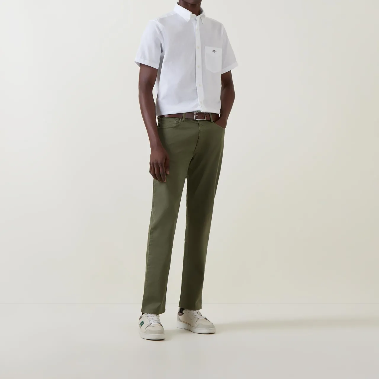 New GANT Desert Five-Pocket Regular Trousers