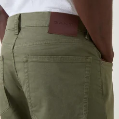 New GANT Desert Five-Pocket Regular Trousers