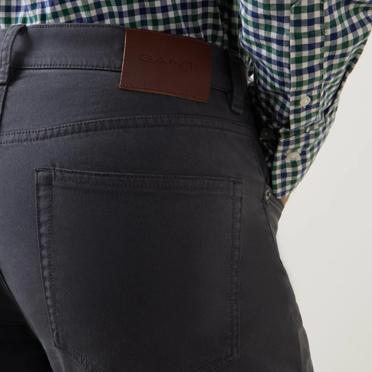 Online GANT Desert Slim Leg Casual Trousers