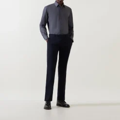 Discount ETERNA Diamond Structure Single Cuff Shirt