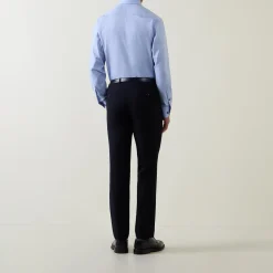 Diamond Structure Single-Cuff Shirt