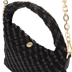 Dinkydeliberate Mini Woven Top Handle Bag