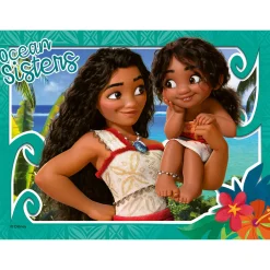 Clearance RAVENSBURGER Disney Moana 2 Four-in-a-Box Jigsaw Puzzles