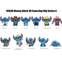 Disney's Stitch Series 6 Assorted Figural Bag Clip