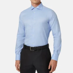 Dobby Non-Iron Single Cuff Shirt