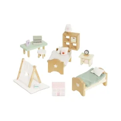 Dolls House Children's Bedroom Furniture Set